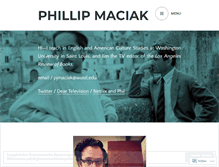 Tablet Screenshot of phillipmaciak.com